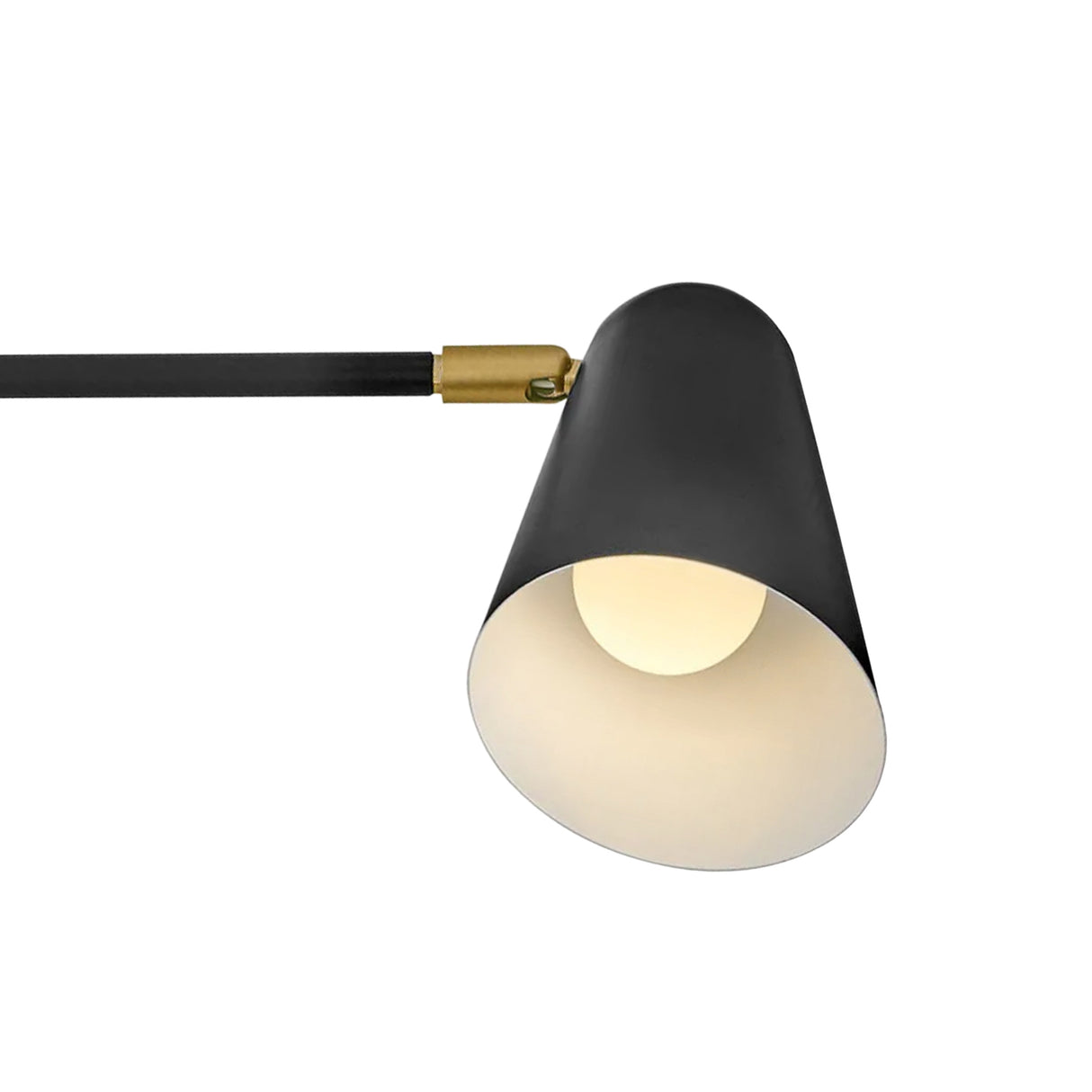 Selby Adjustable Chandelier 30", Matte Black