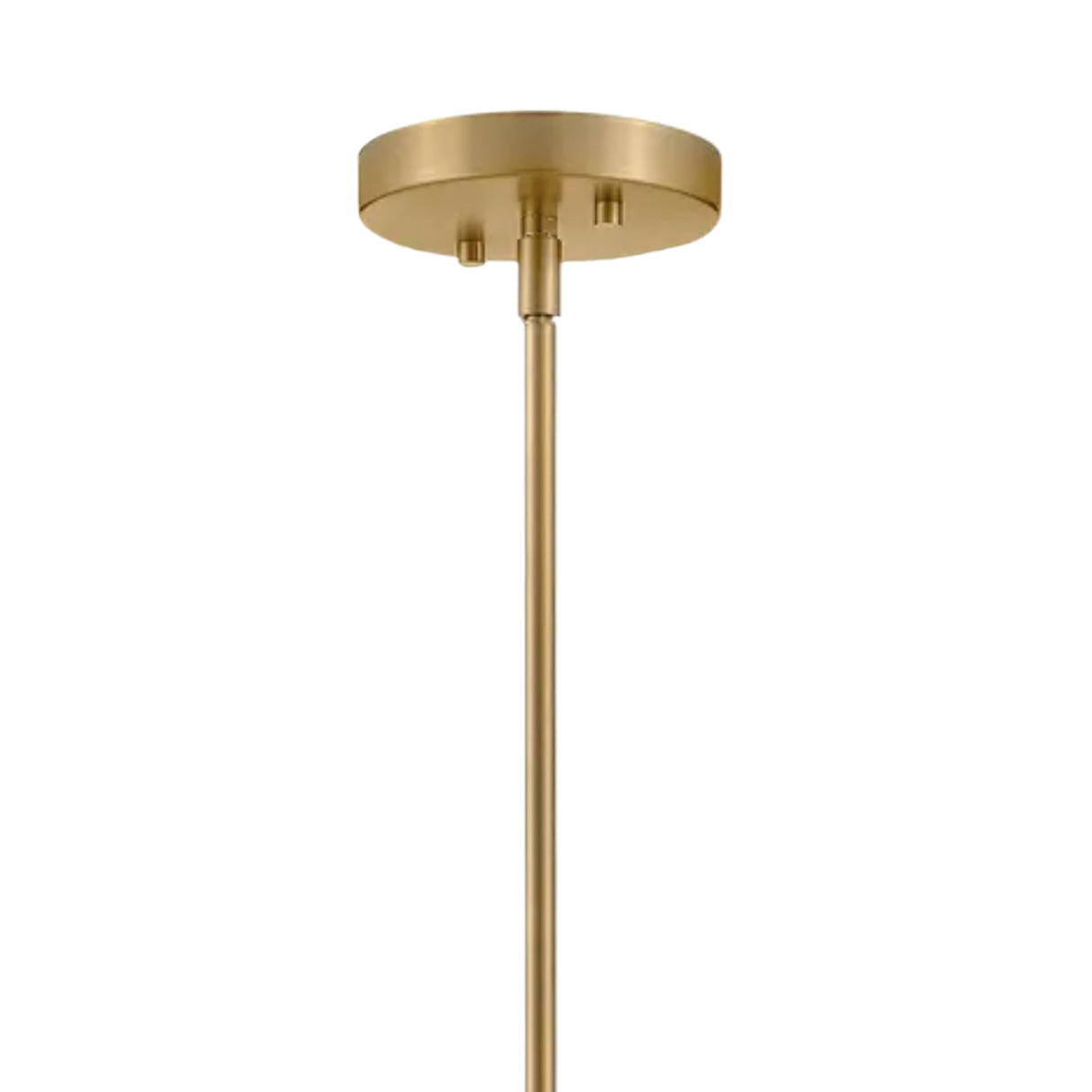 Selby Adjustable Chandelier 30", Matte White and Satin Brass