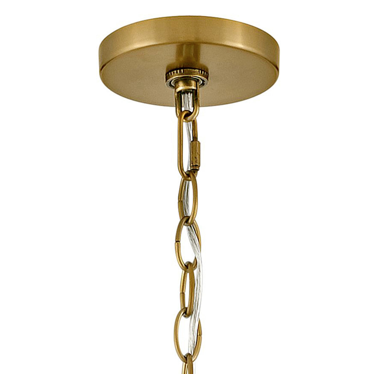Weston Pendant 14", Satin Brass