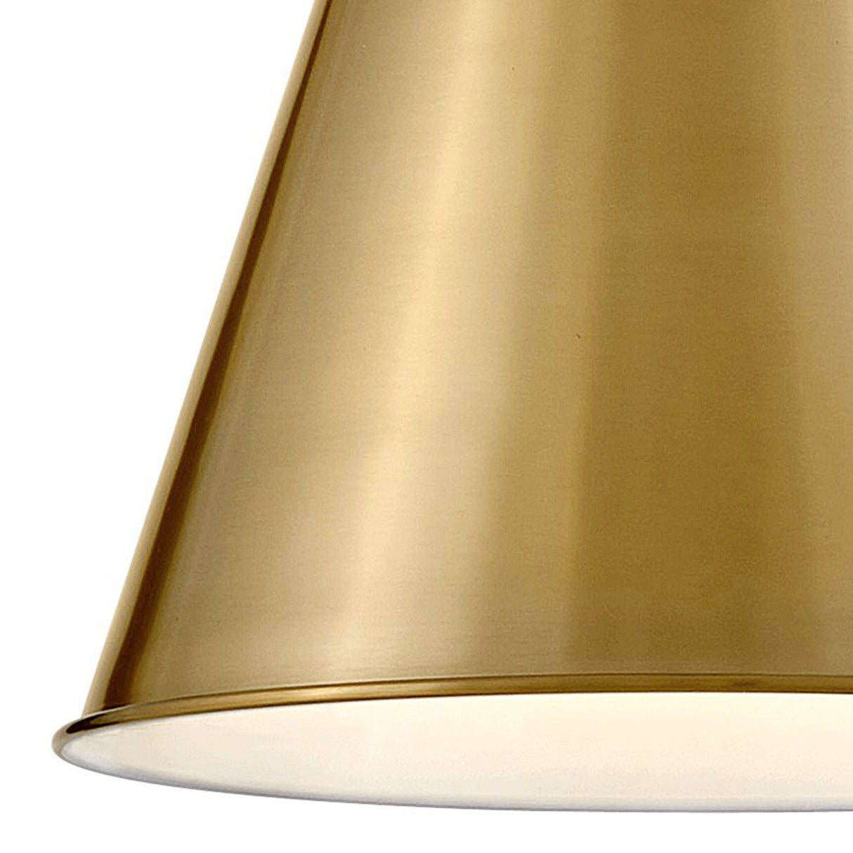 Weston Pendant 14", Satin Brass