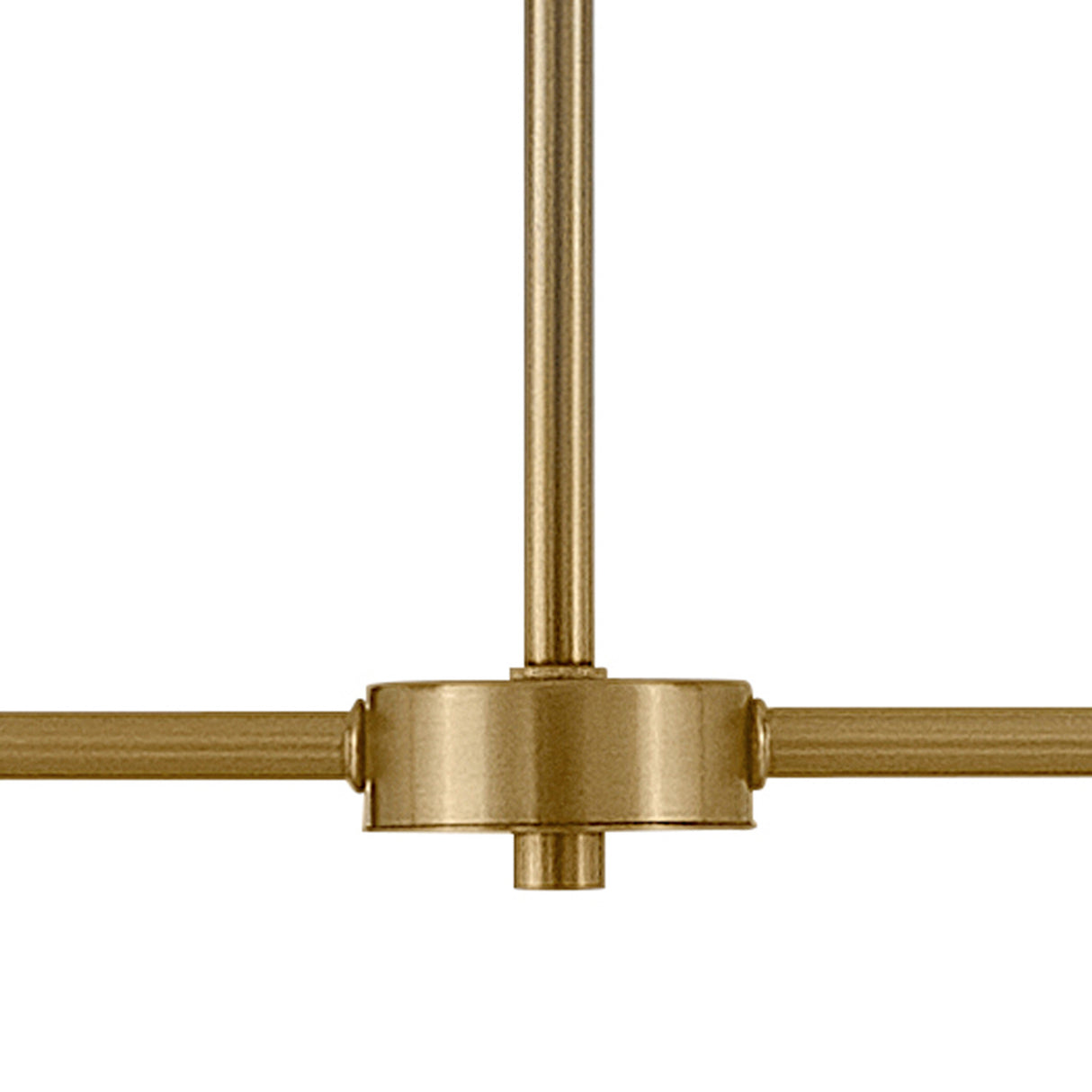 Weston 2 Light Linear Pendant 14", Satin Brass