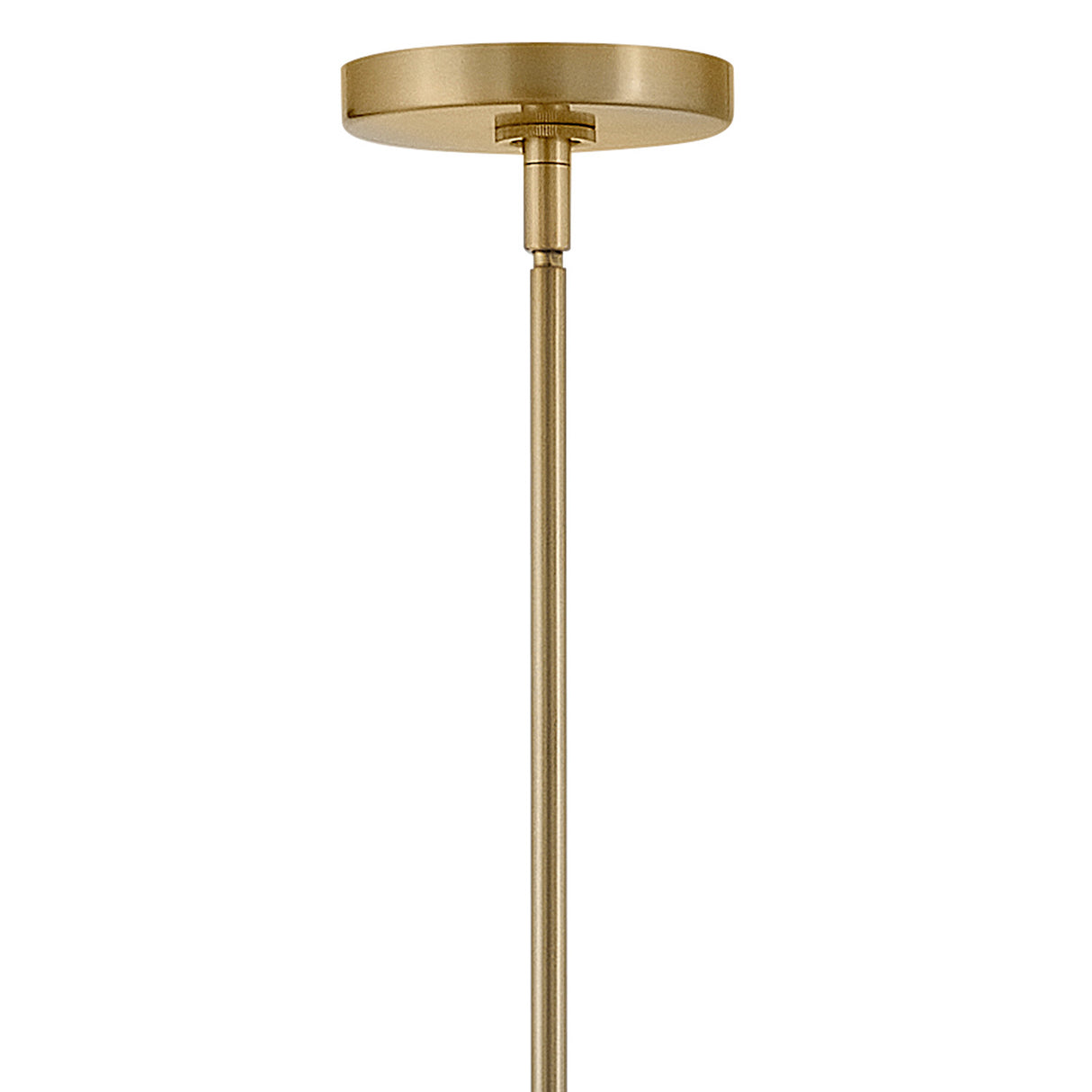 Weston 2 Light Linear Pendant 14", Gray and Satin Brass