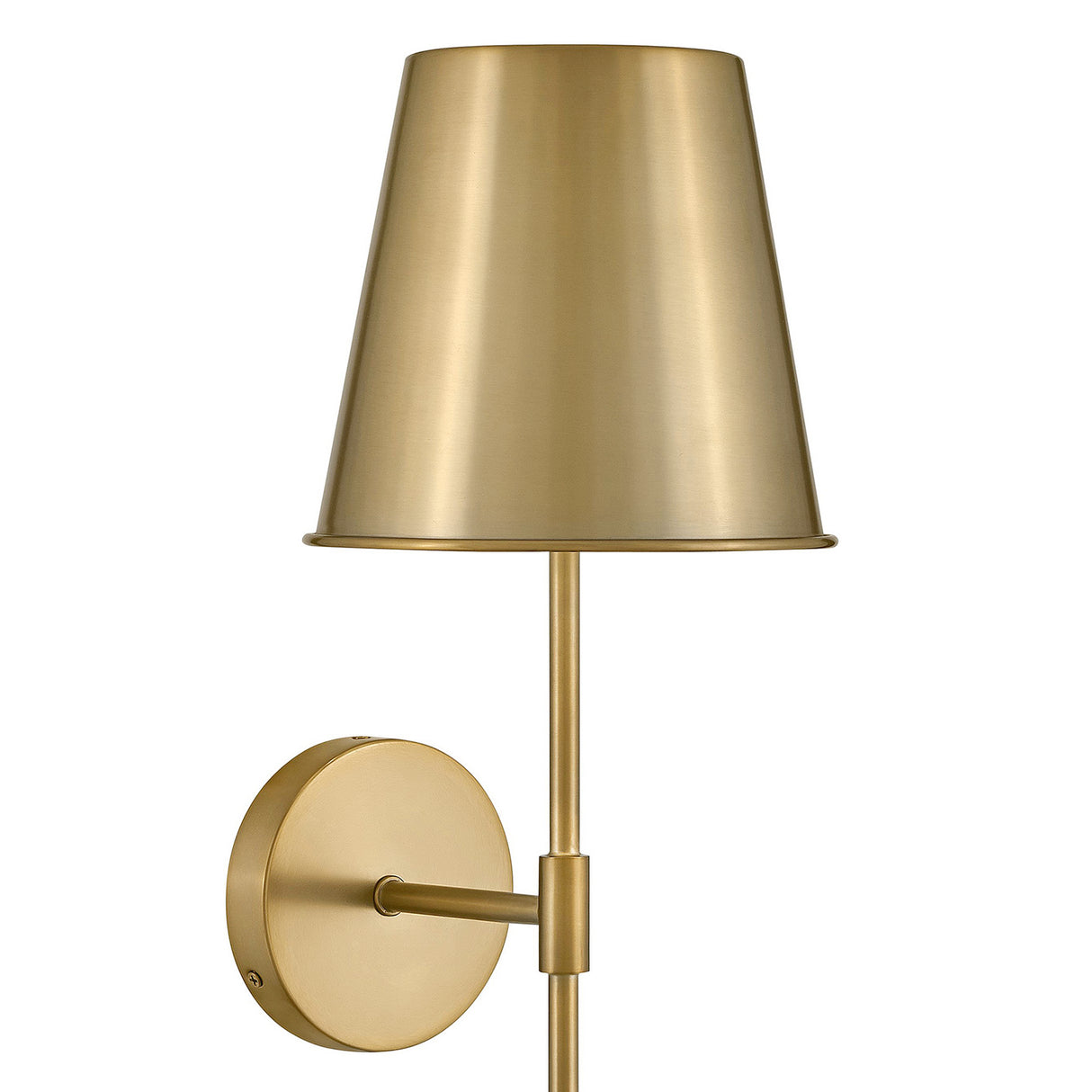 Weston Medium Wall Sconce 17", Satin Brass