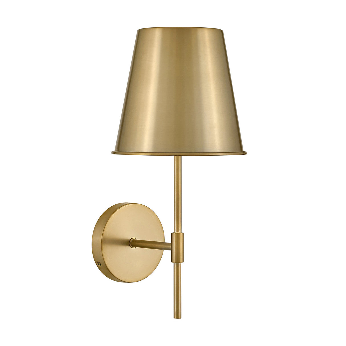 Weston Medium Wall Sconce 17", Satin Brass
