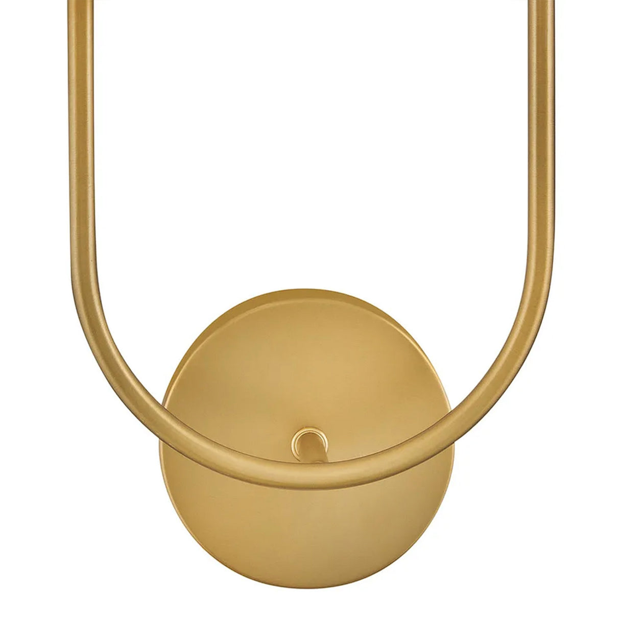 Greta Double Wall Sconce, Satin Brass (Style LEFT)