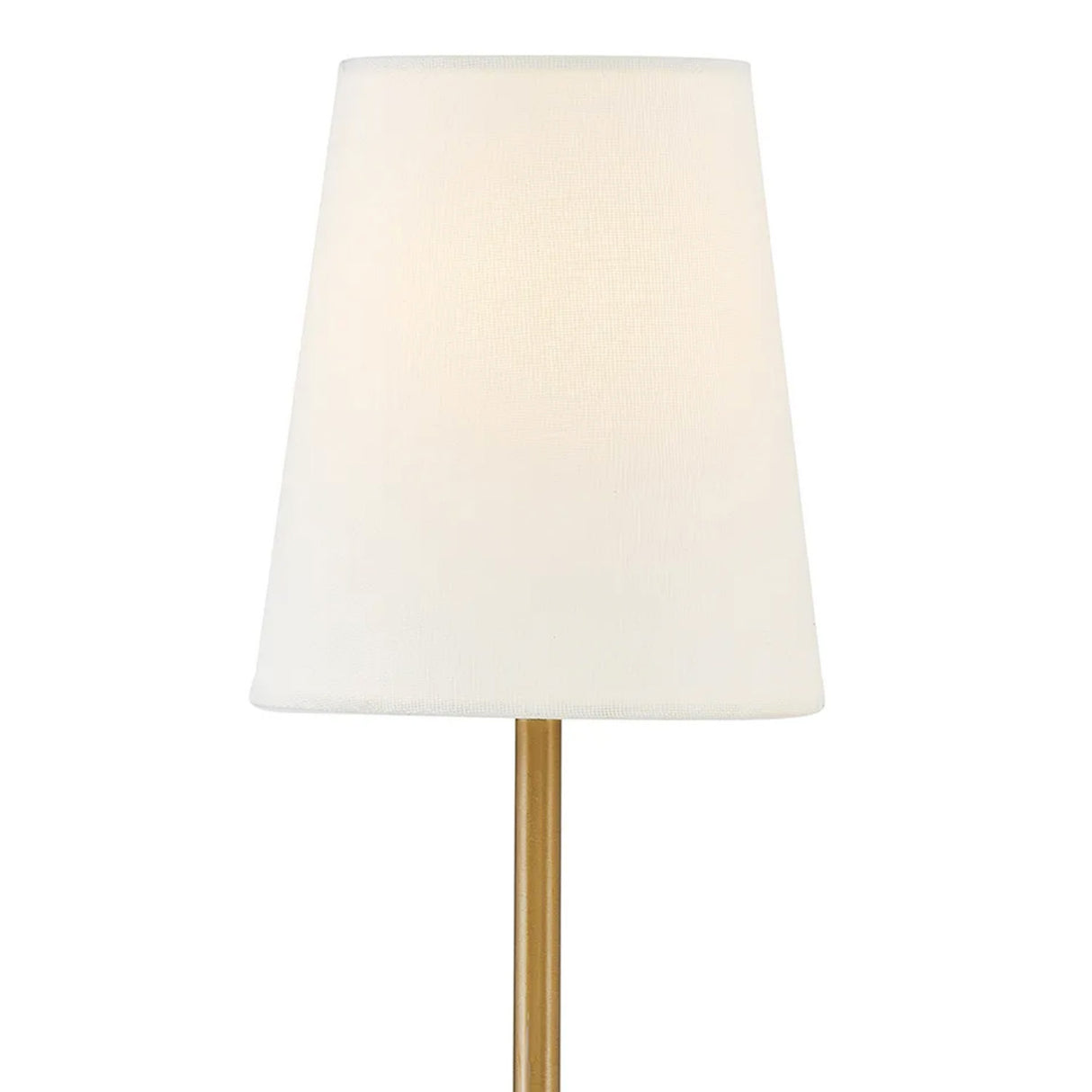 Greta Double Wall Sconce, Satin Brass (Style RIGHT)