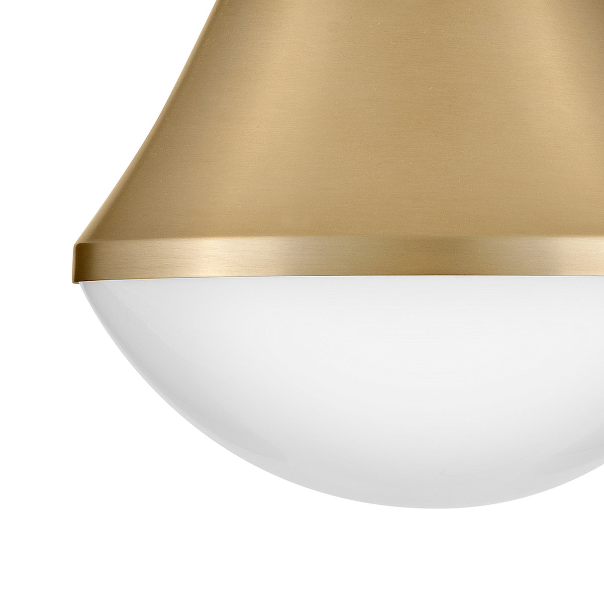 Skylar Flush Mount 11", Satin Brass