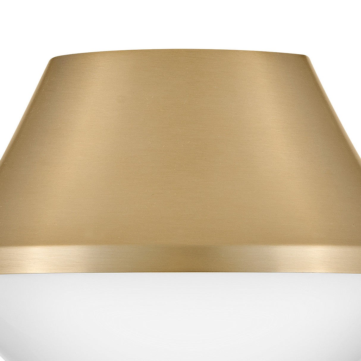 Skylar Flush Mount 11", Satin Brass