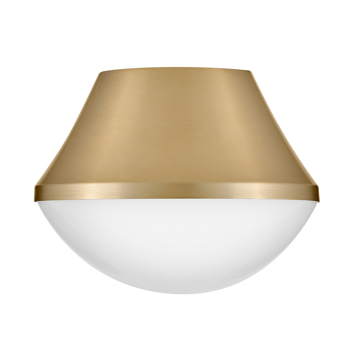 Skylar Flush Mount 11", Satin Brass