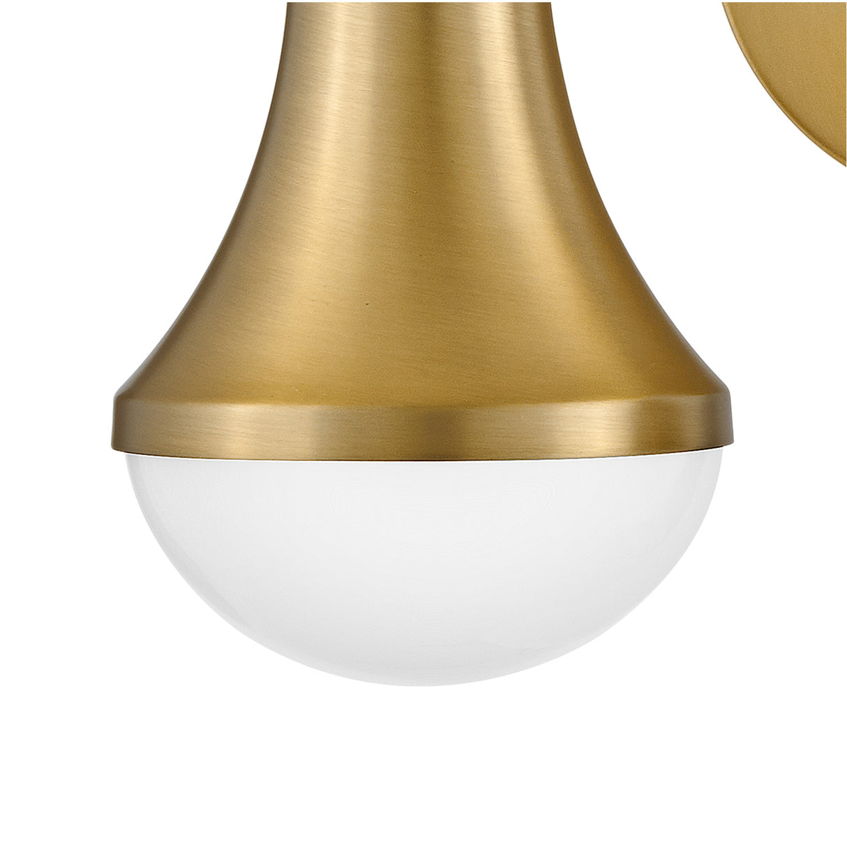 Skylar 2 Light Vanity, Satin Brass
