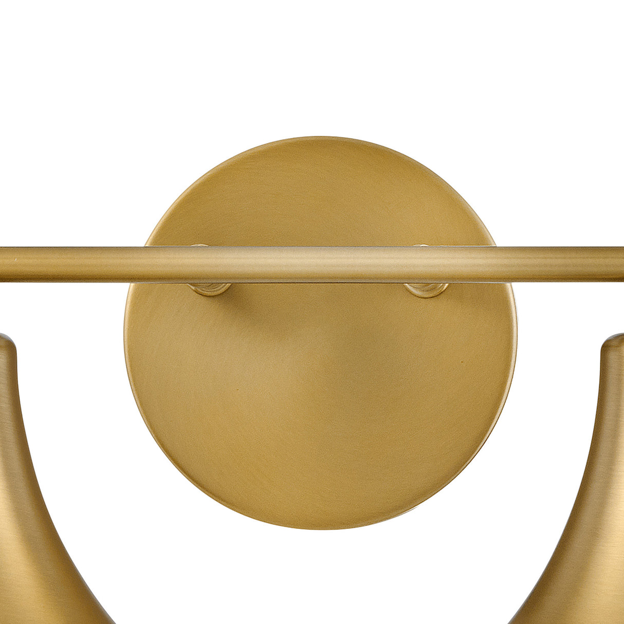 Skylar 2 Light Vanity, Satin Brass