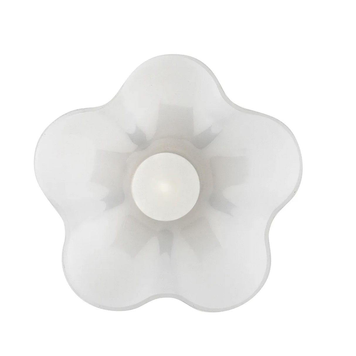 Connie Pendant 11", Black and Opal Glass