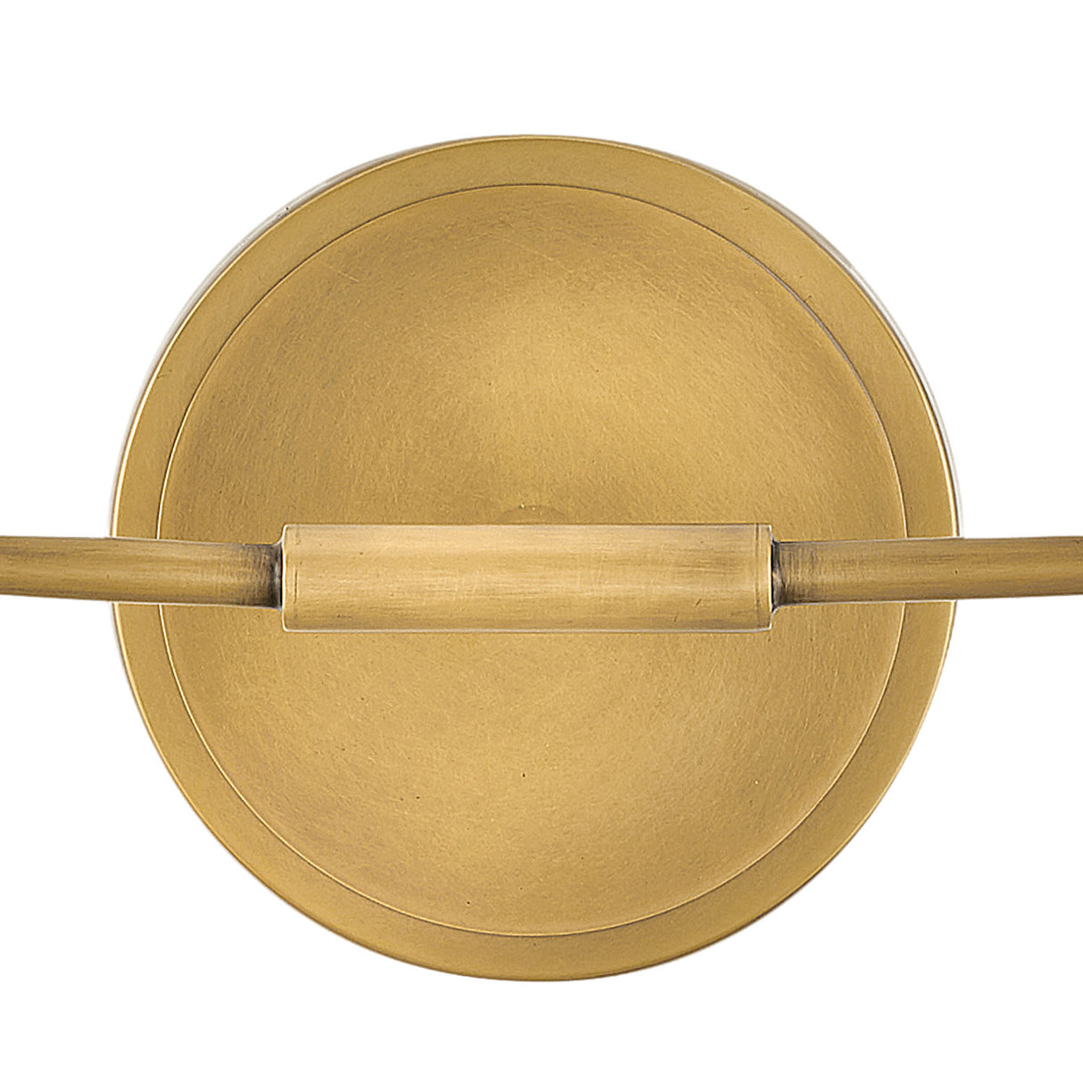 Wyatt 2 Light Vanity, Legacy Brass with Milk Glass