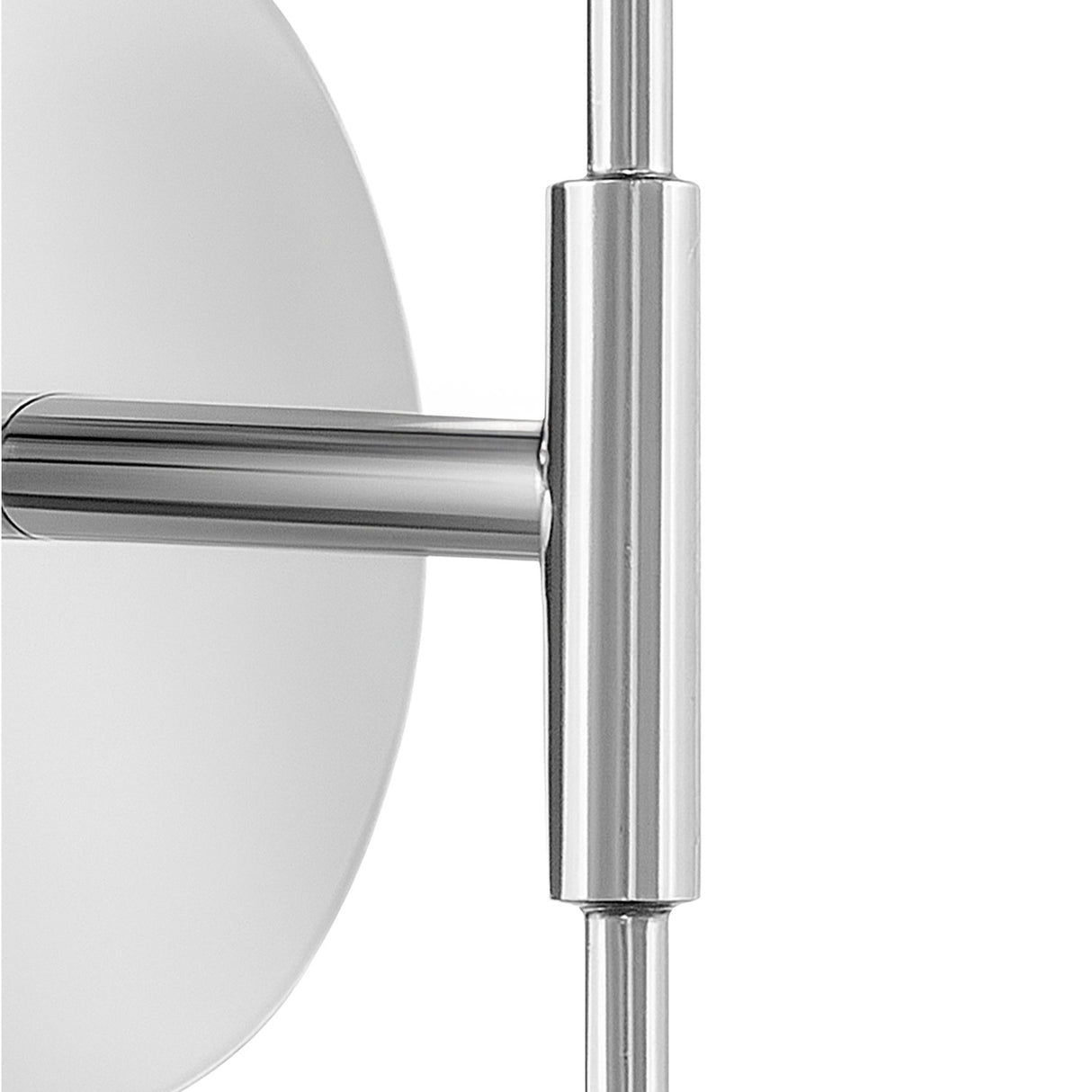 Wyatt Wall Sconce 23", Chrome with Clear Glass