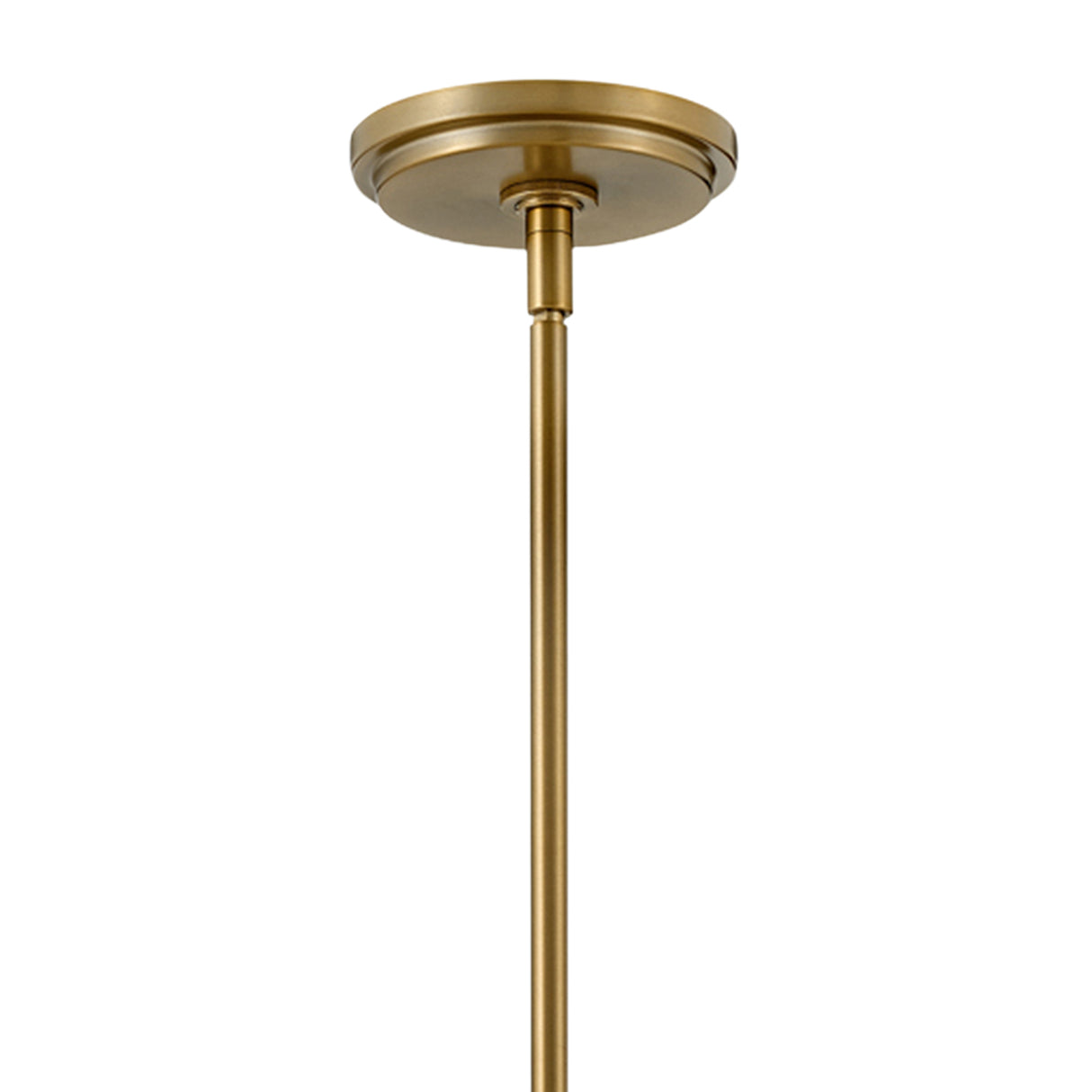 Wyatt 4 Light Chandelier 25", Satin Brass with Clear Glass