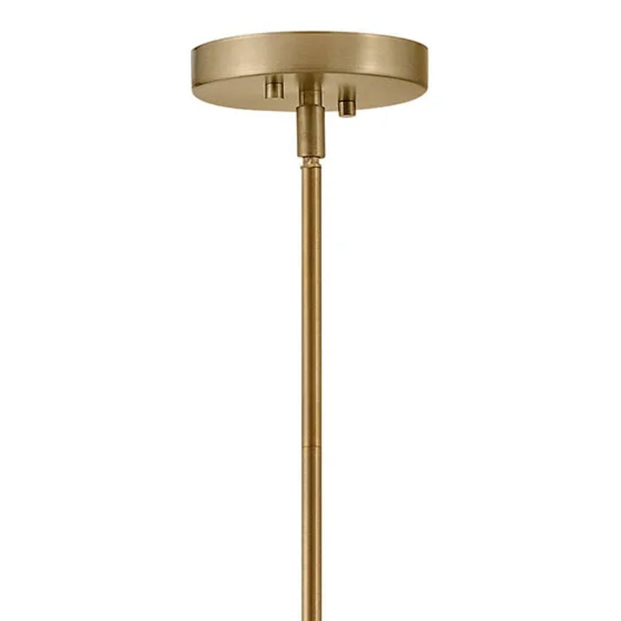 Alder Pendant 15", Satin Brass with Clear Glass