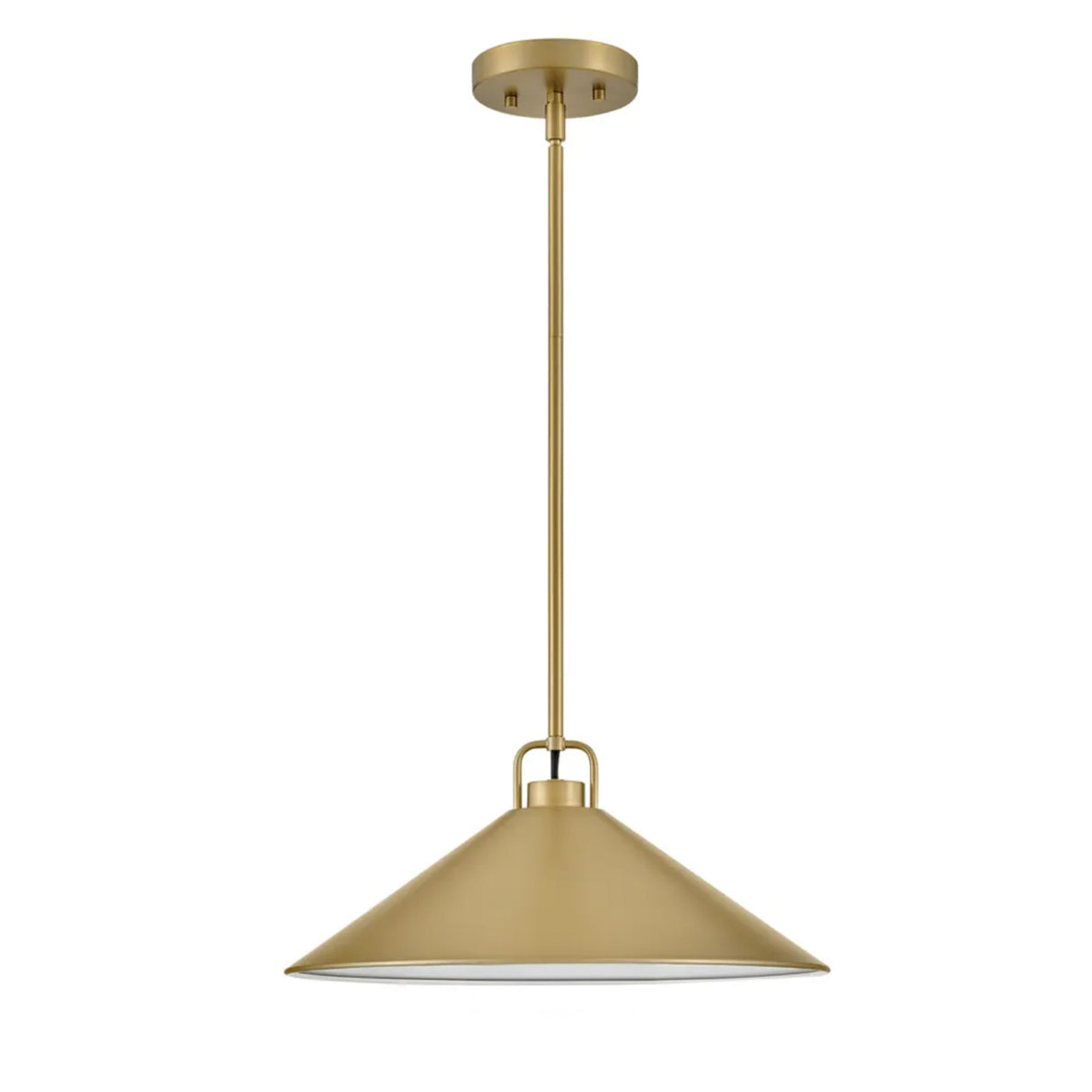 Nyra Pendant 16", Satin Brass