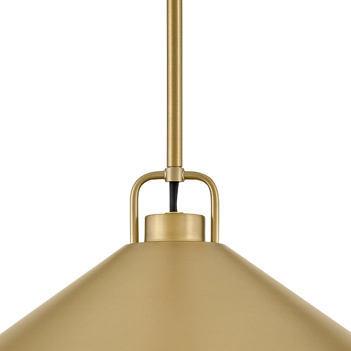 Nyra Pendant 16", Satin Brass