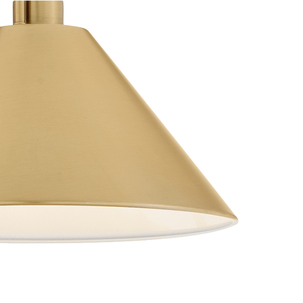 Nyra Wall Sconce 9", Satin Brass
