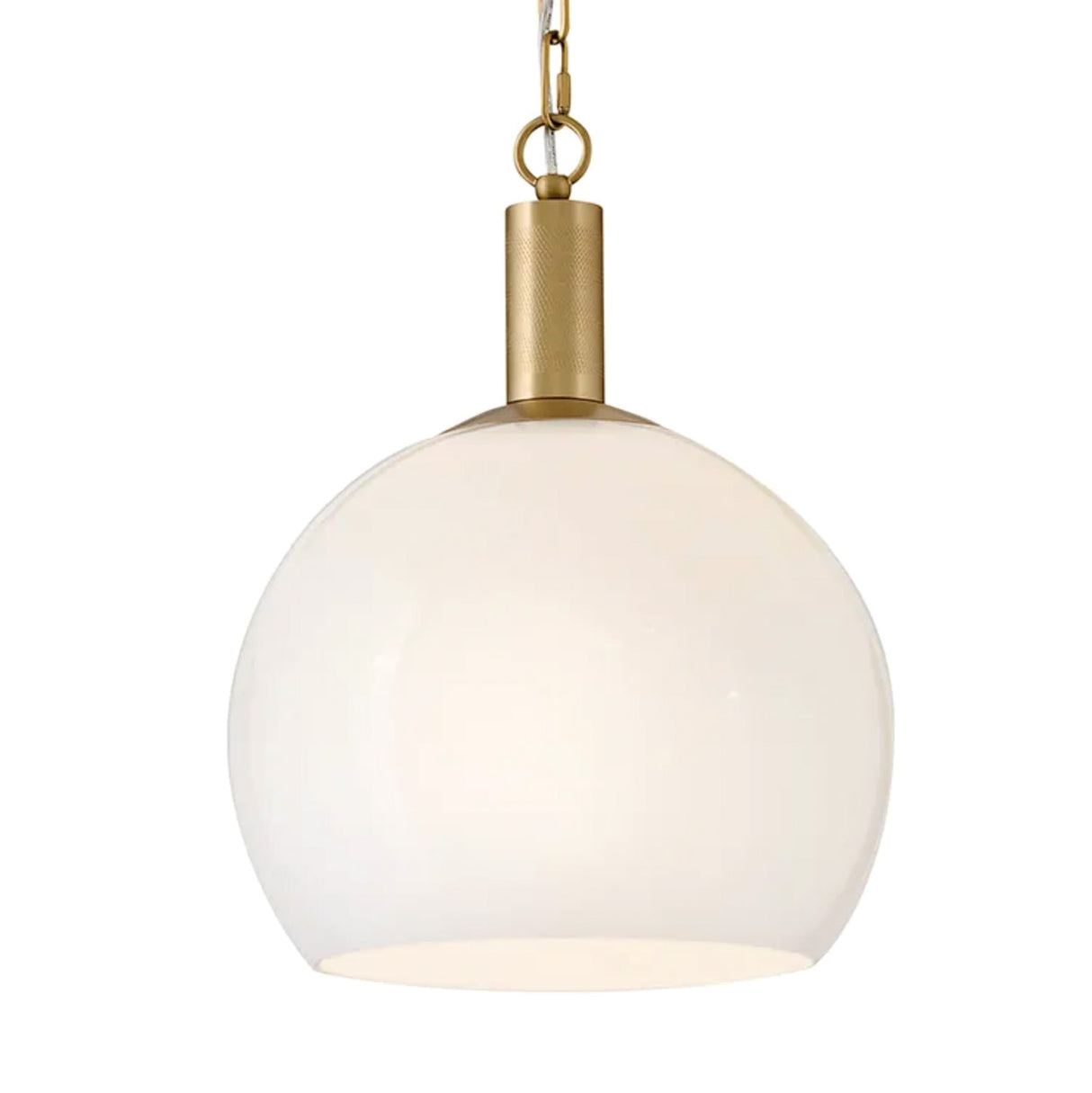 Jolie Pendant 13", Satin Brass