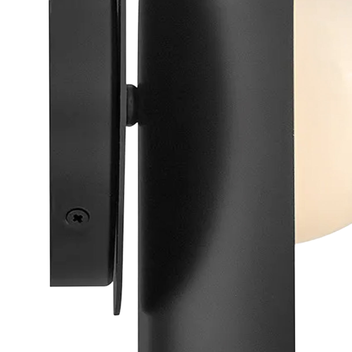 Kassidy Wall Sconce 10", Black and Satin Brass