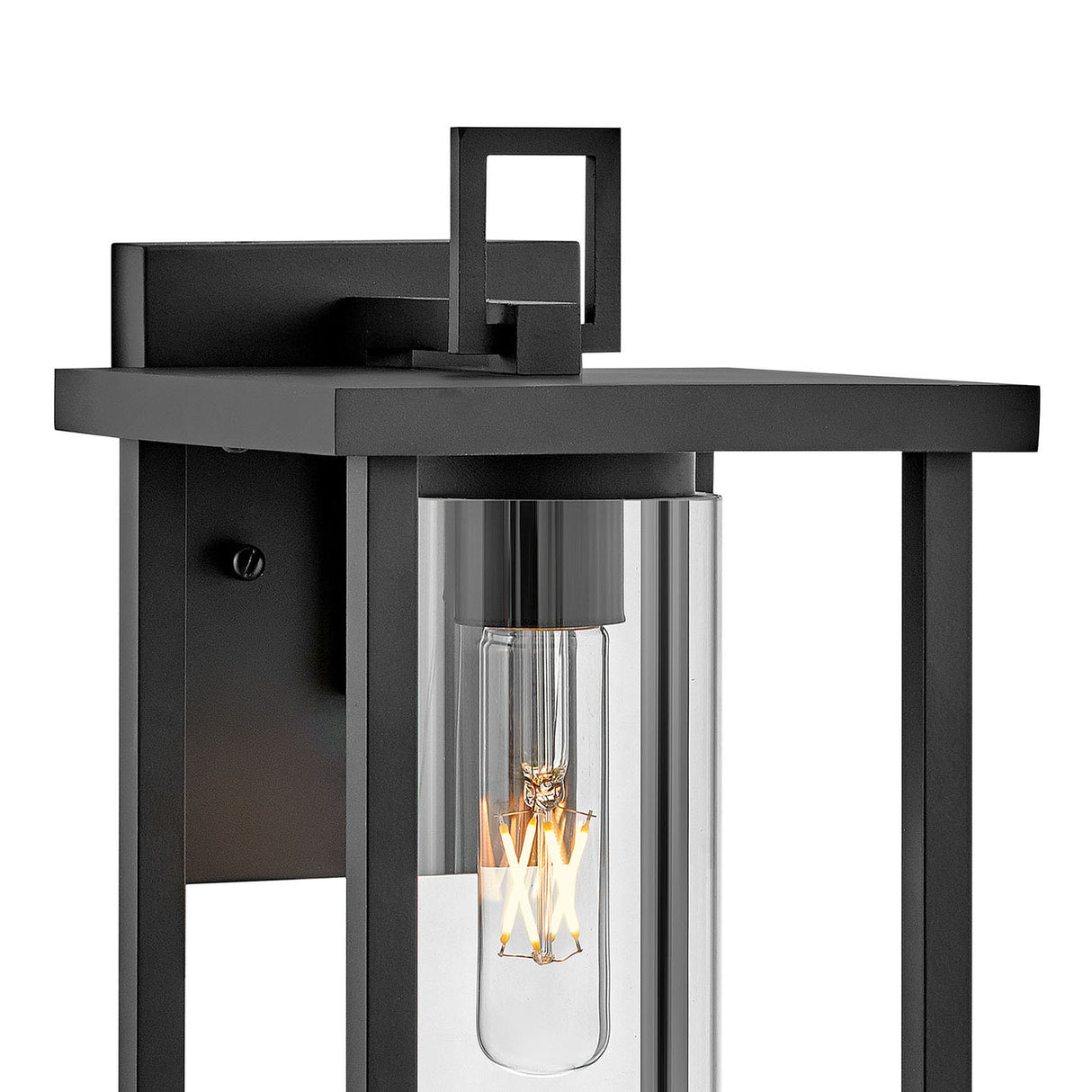 Sinclair Outdoor Wall Light, Small 13" Black