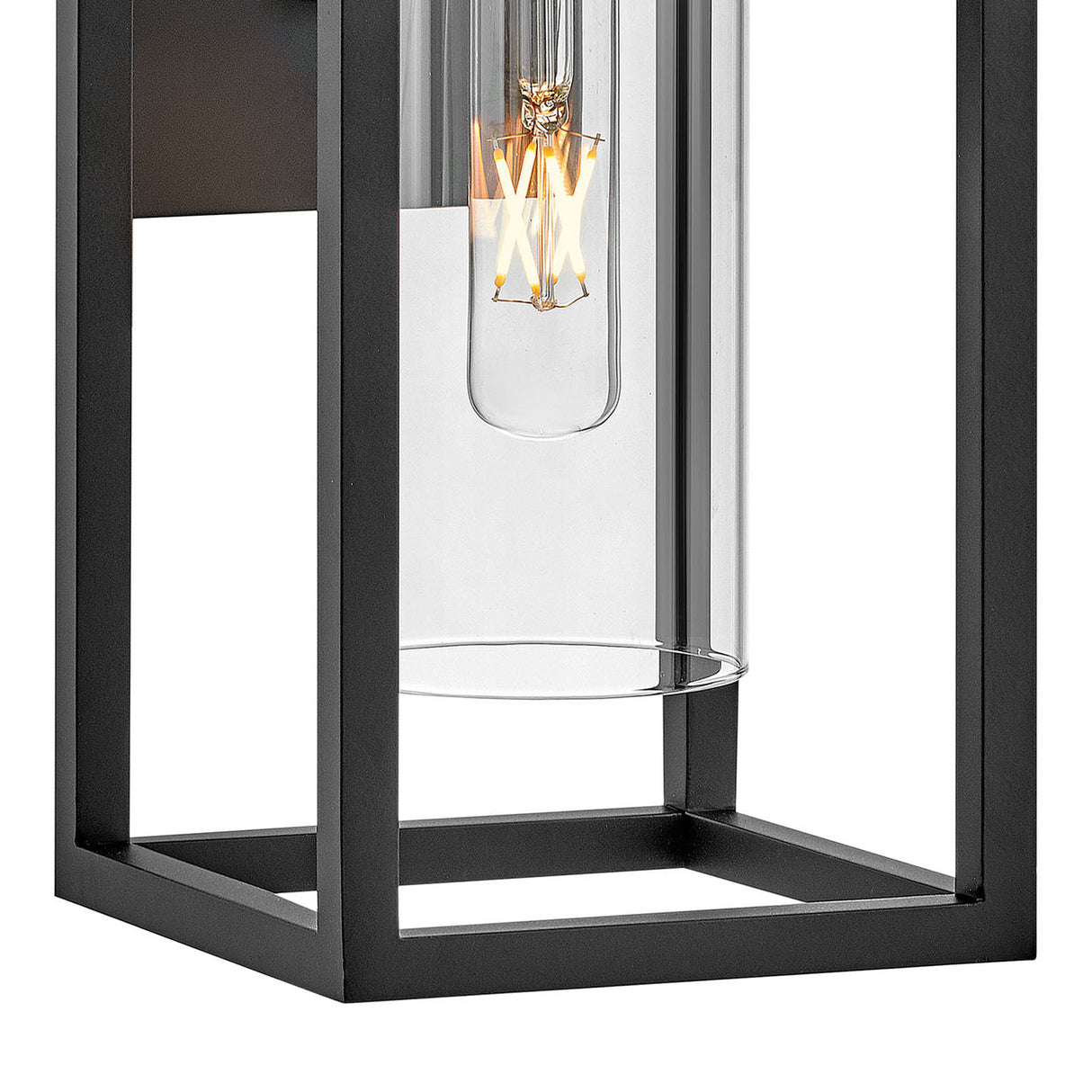 Sinclair Outdoor Wall Light, Small 13" Black