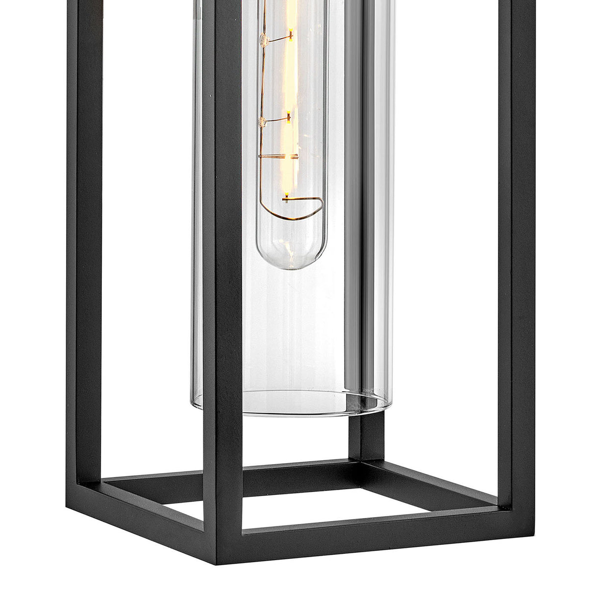 Sinclair Outdoor Wall Light, Medium 17" Black