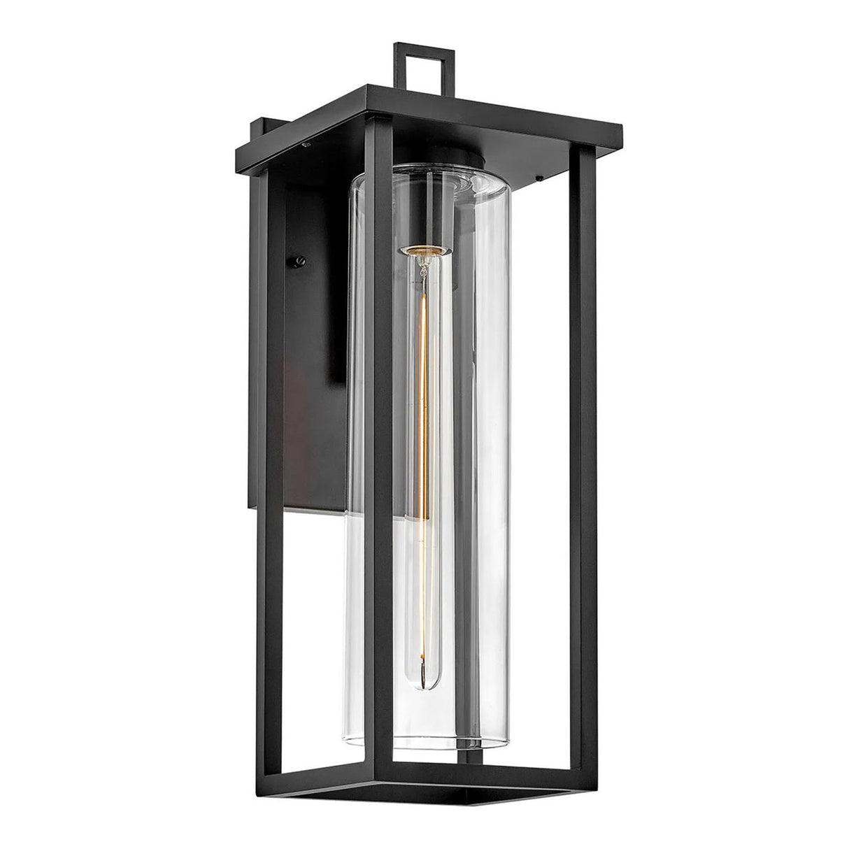 Sinclair Outdoor Wall Light, Large 24" Black