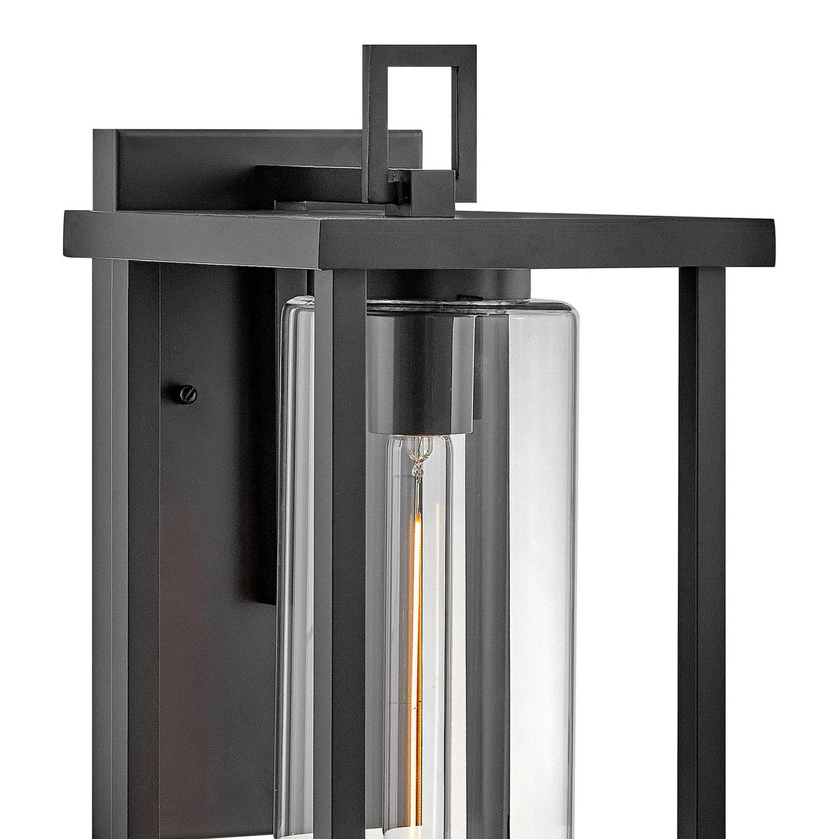 Sinclair Outdoor Wall Light, Large 24" Black