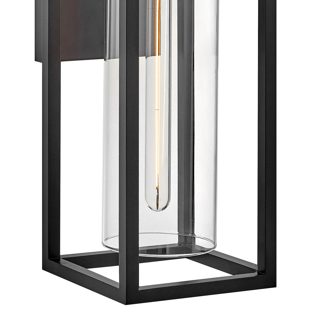 Sinclair Outdoor Wall Light, Large 24" Black