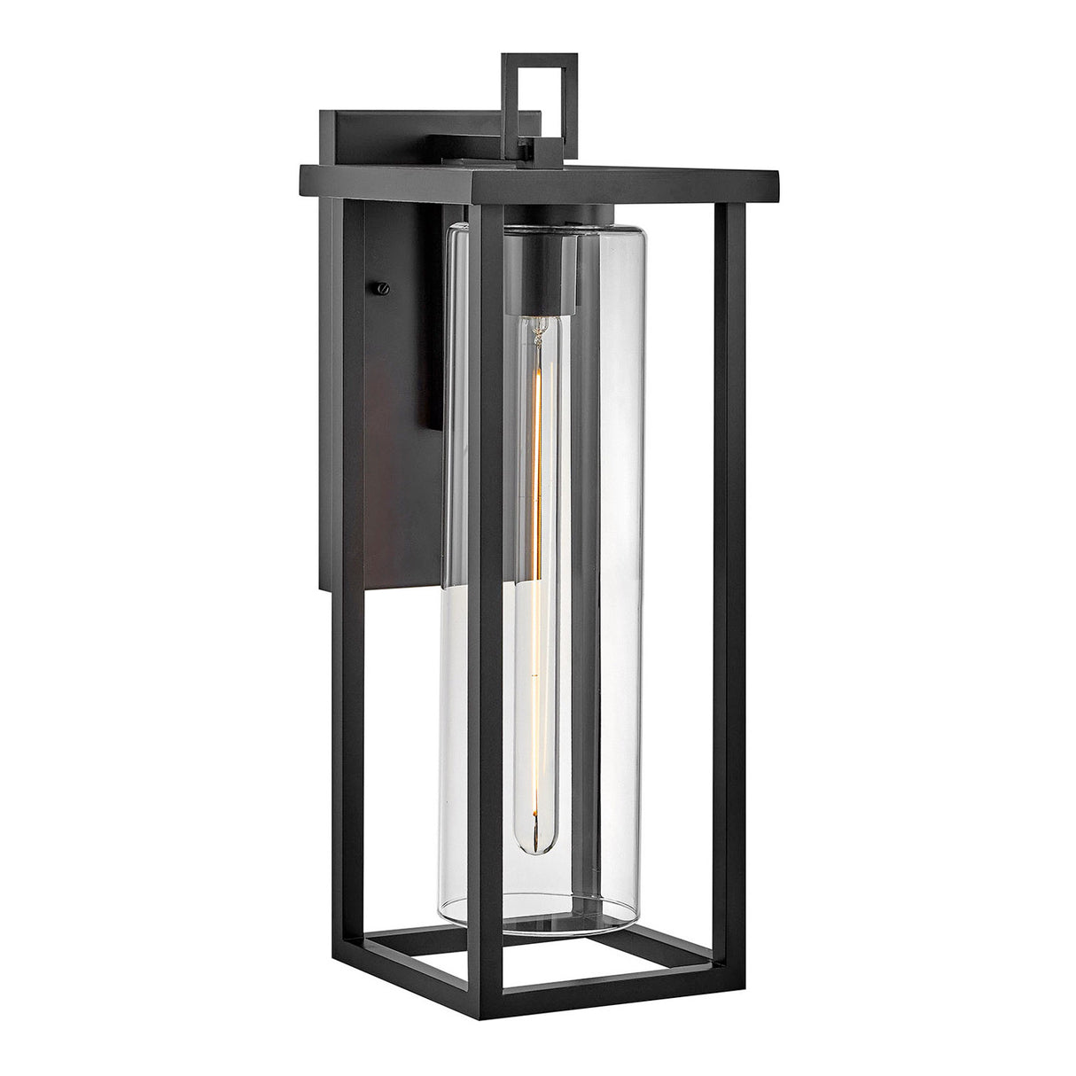 Sinclair Outdoor Wall Light, Large 24" Black