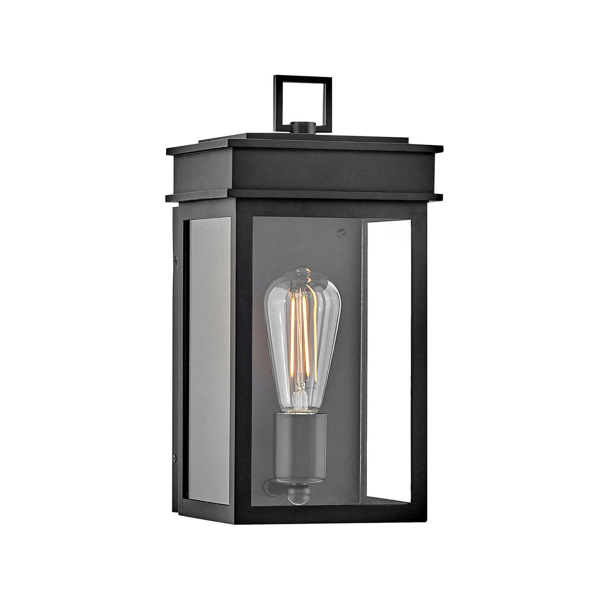 Monterey Outdoor Wall Light, Small 13" Black