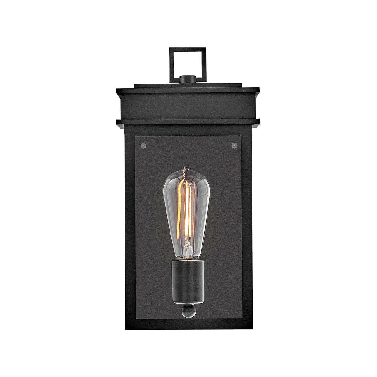 Monterey Outdoor Wall Light, Small 13" Black