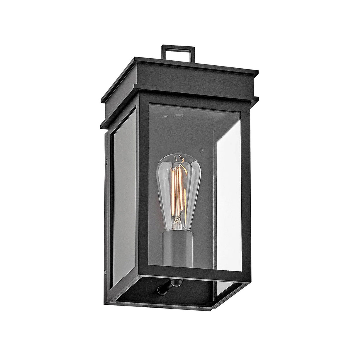 Monterey Outdoor Wall Light, Small 13" Black