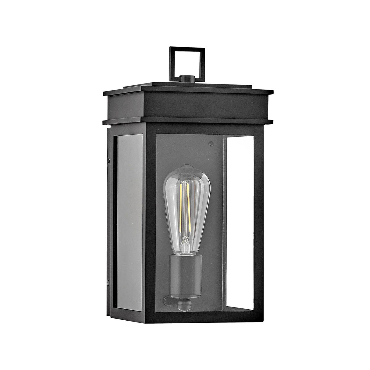 Monterey Outdoor Wall Light, Small 13" Black