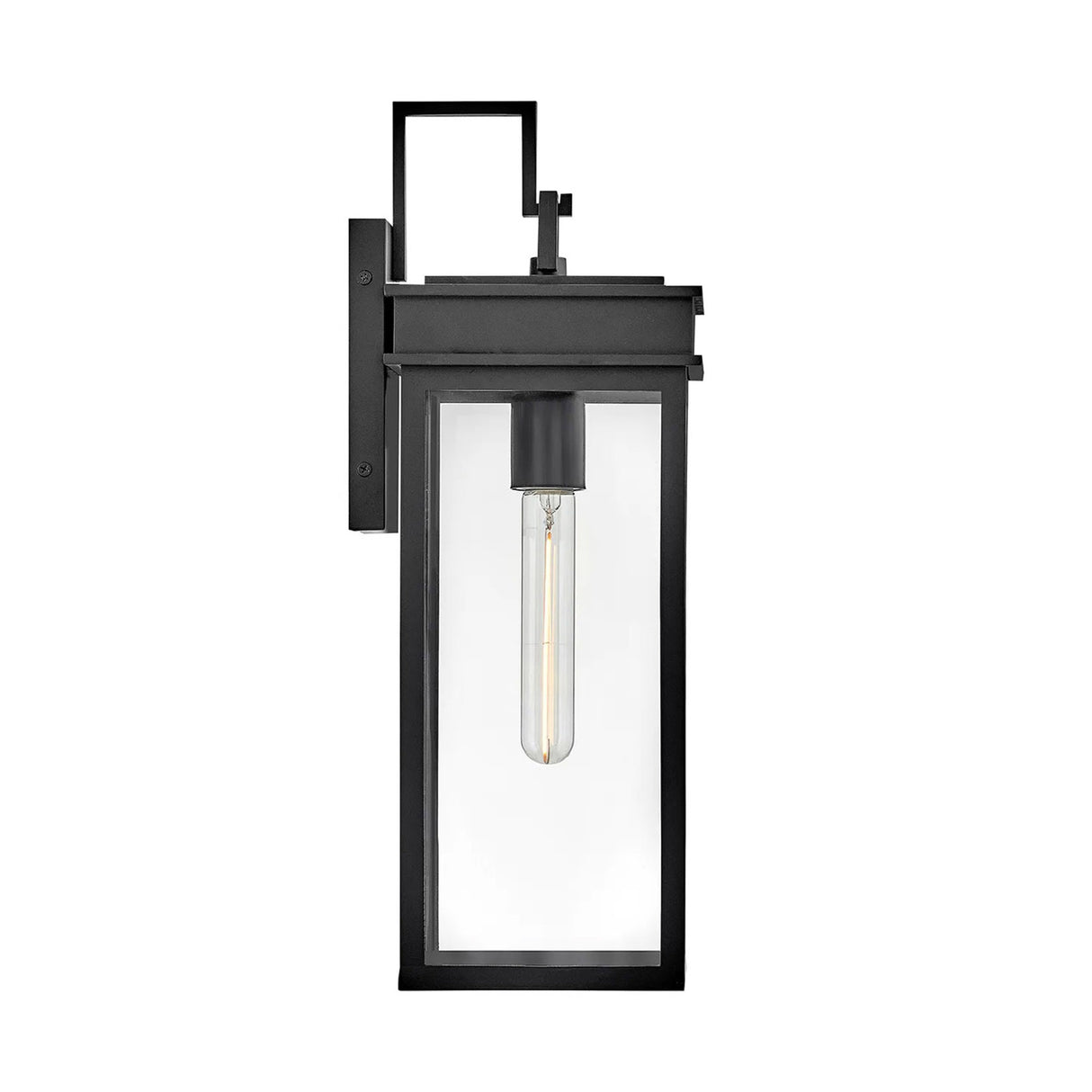 Monterey Outdoor Wall Light, Medium 18" Black
