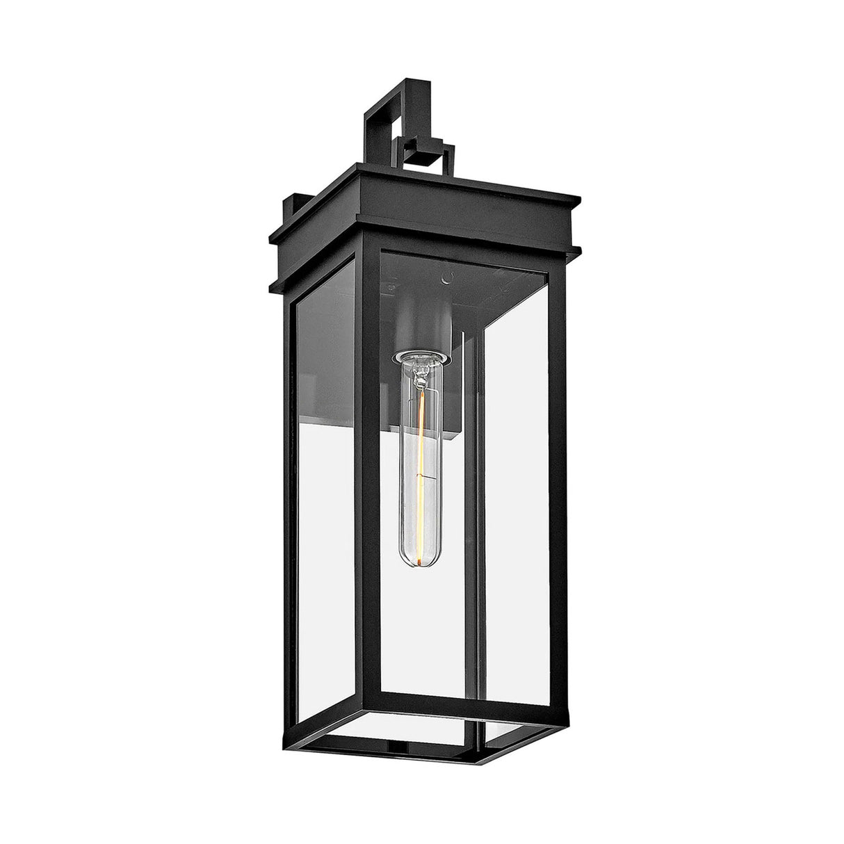 Monterey Outdoor Wall Light, Medium 18" Black