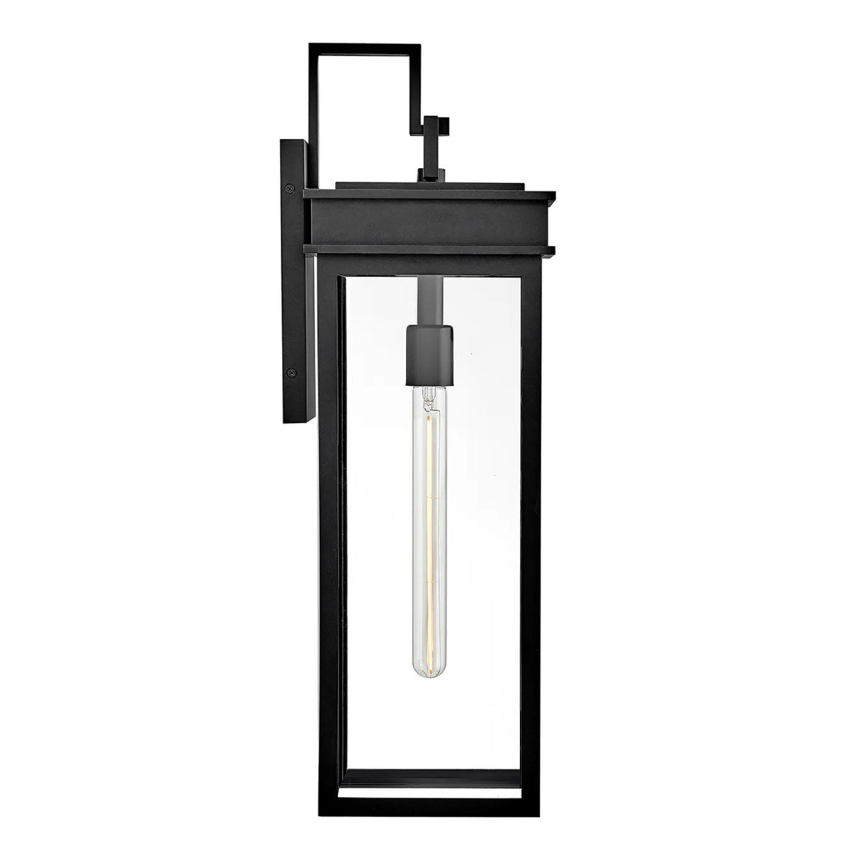 Monterey Outdoor Wall Light, Large 25" Black