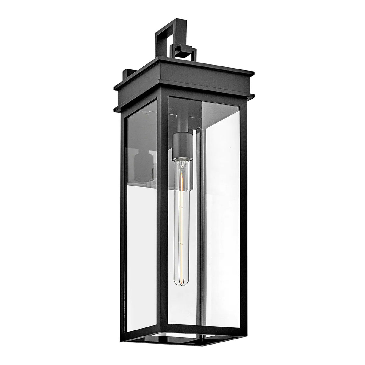 Monterey Outdoor Wall Light, Large 25" Black