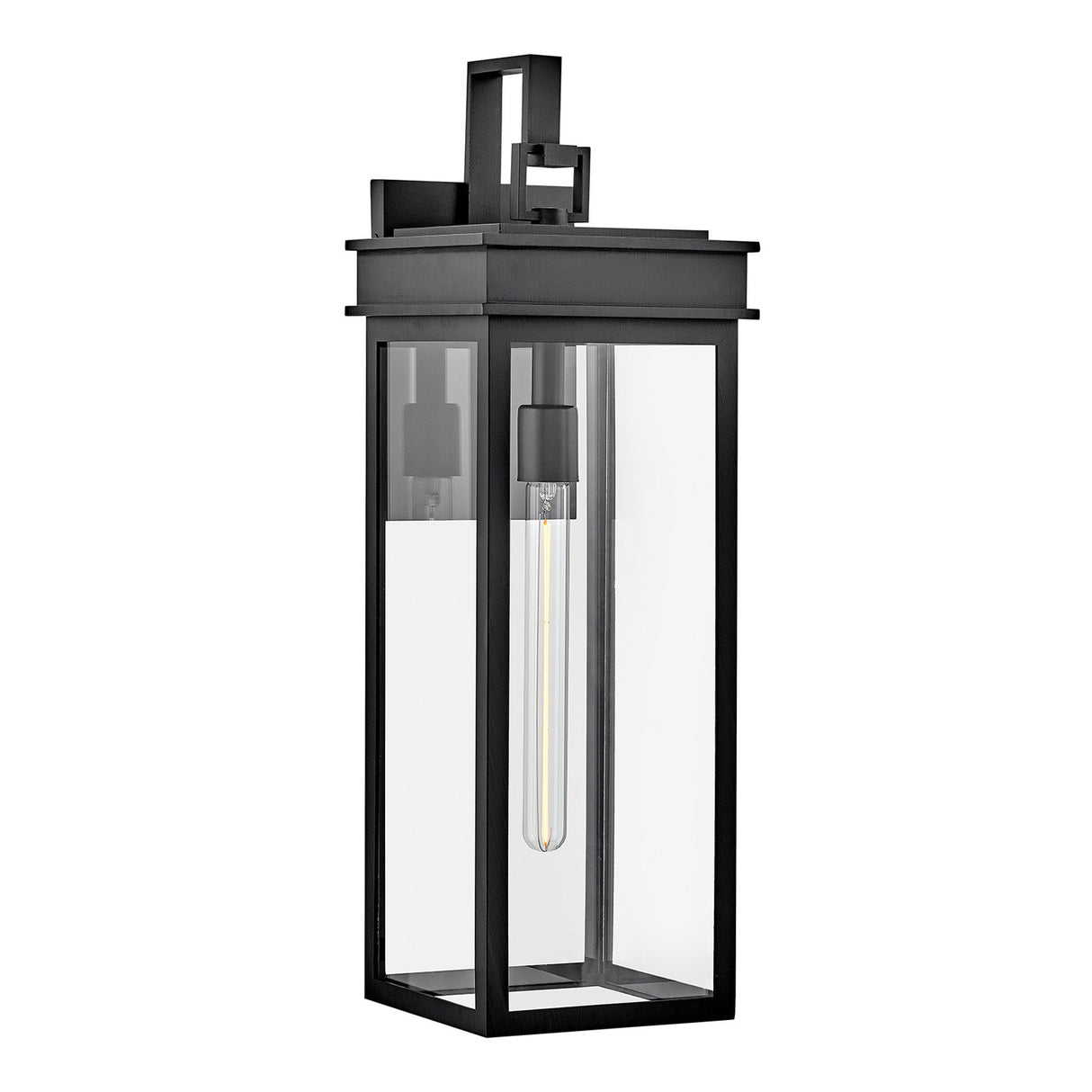 Monterey Outdoor Wall Light, Large 25" Black