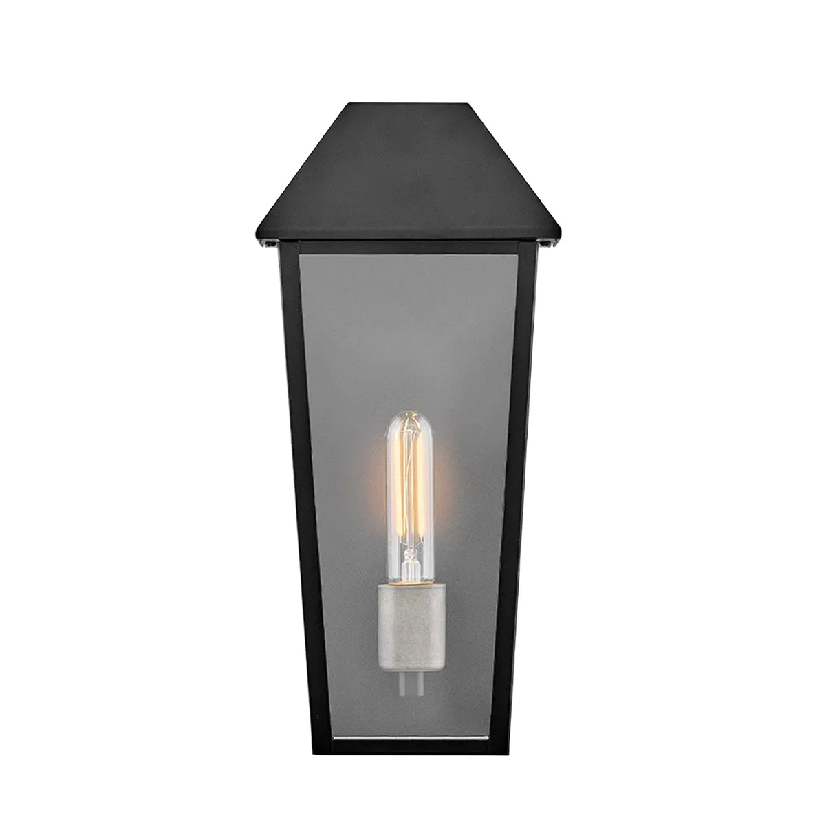 Lorimor Outdoor Wall Light, Medium 15" Black
