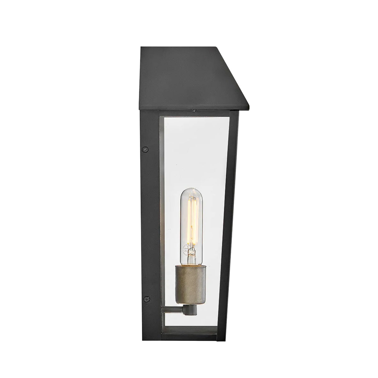 Lorimor Outdoor Wall Light, Medium 15" Black
