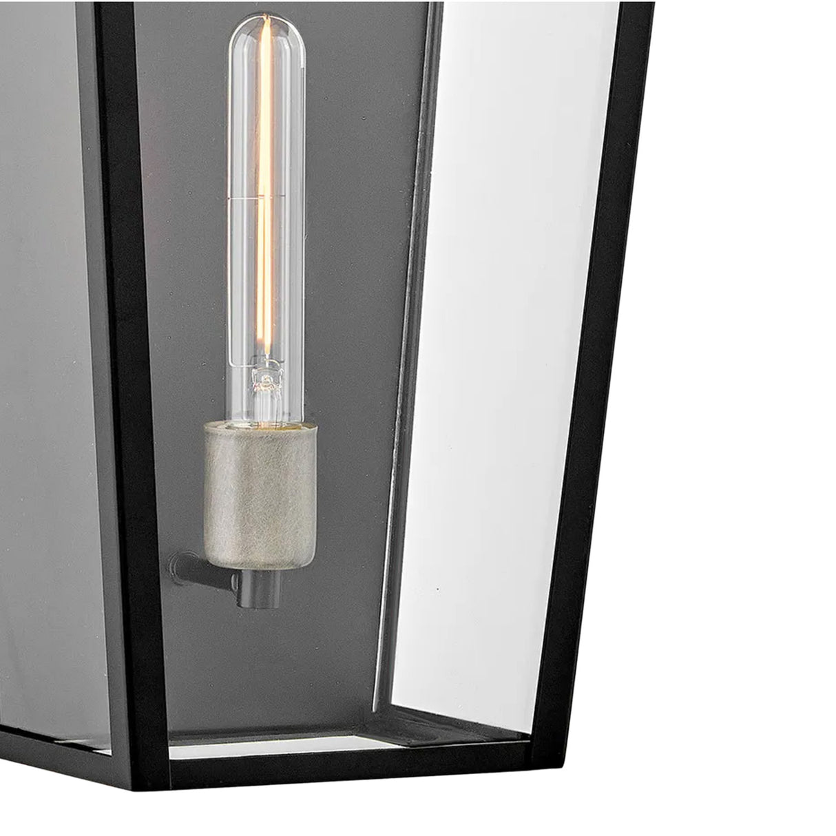 Lorimor Outdoor Wall Light, Large 19" Black