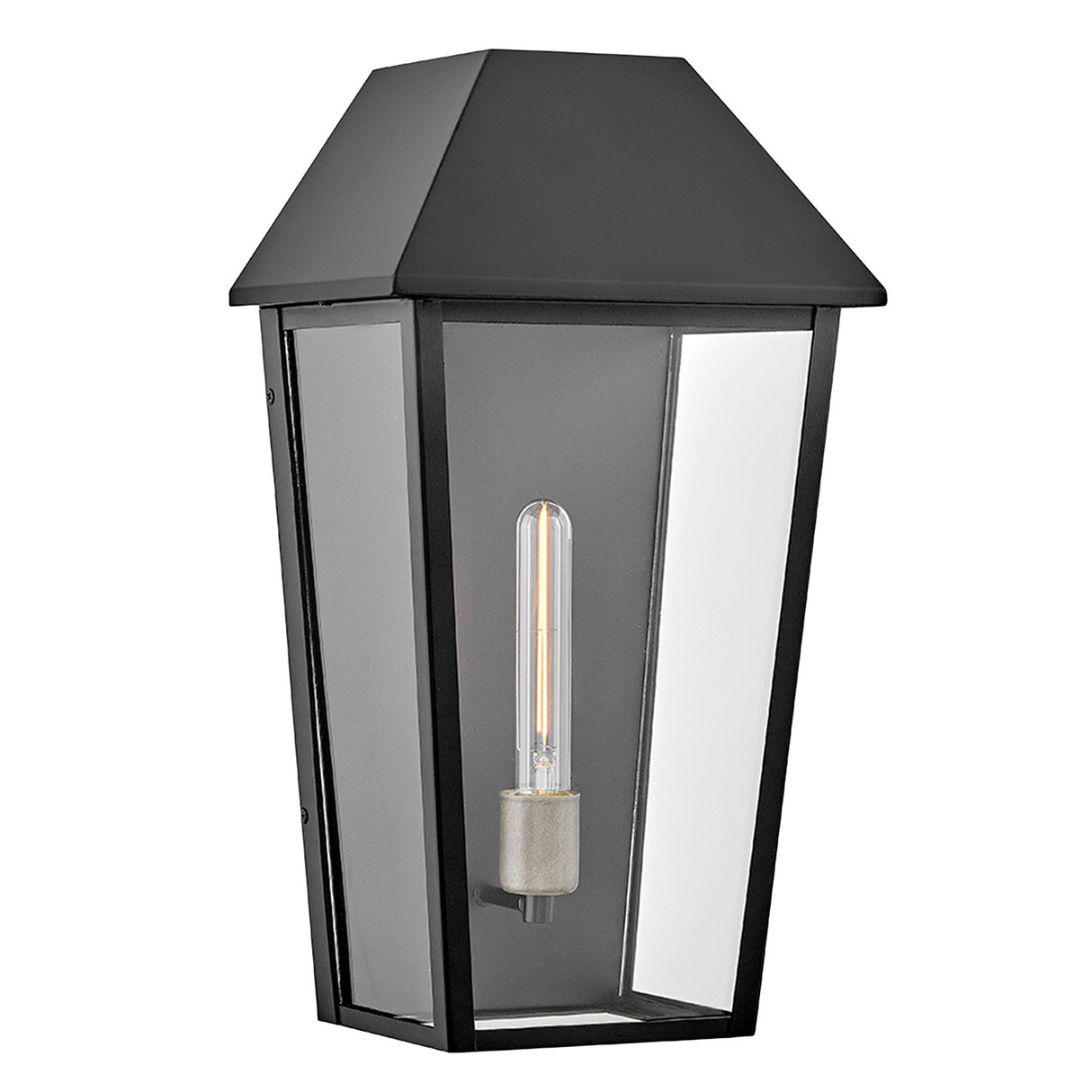 Lorimor Outdoor Wall Light, Large 19" Black
