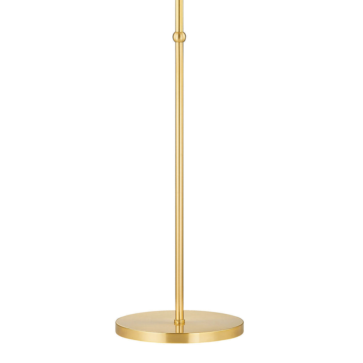 Mayfair Floor Lamp, Aged Brass