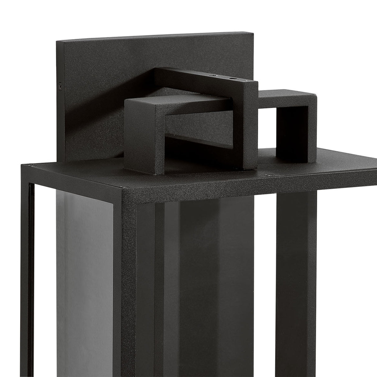 Durham Outdoor Wall Light, Medium 20" Textured Black