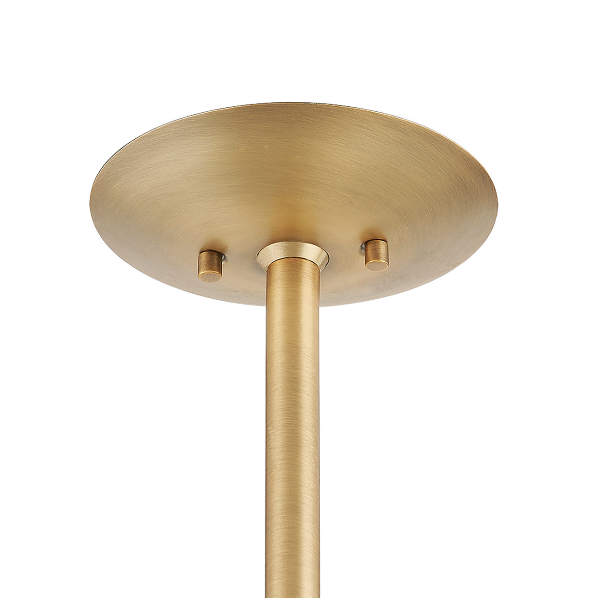 Irene Pendant 24", Patina Brass with Milk Glass