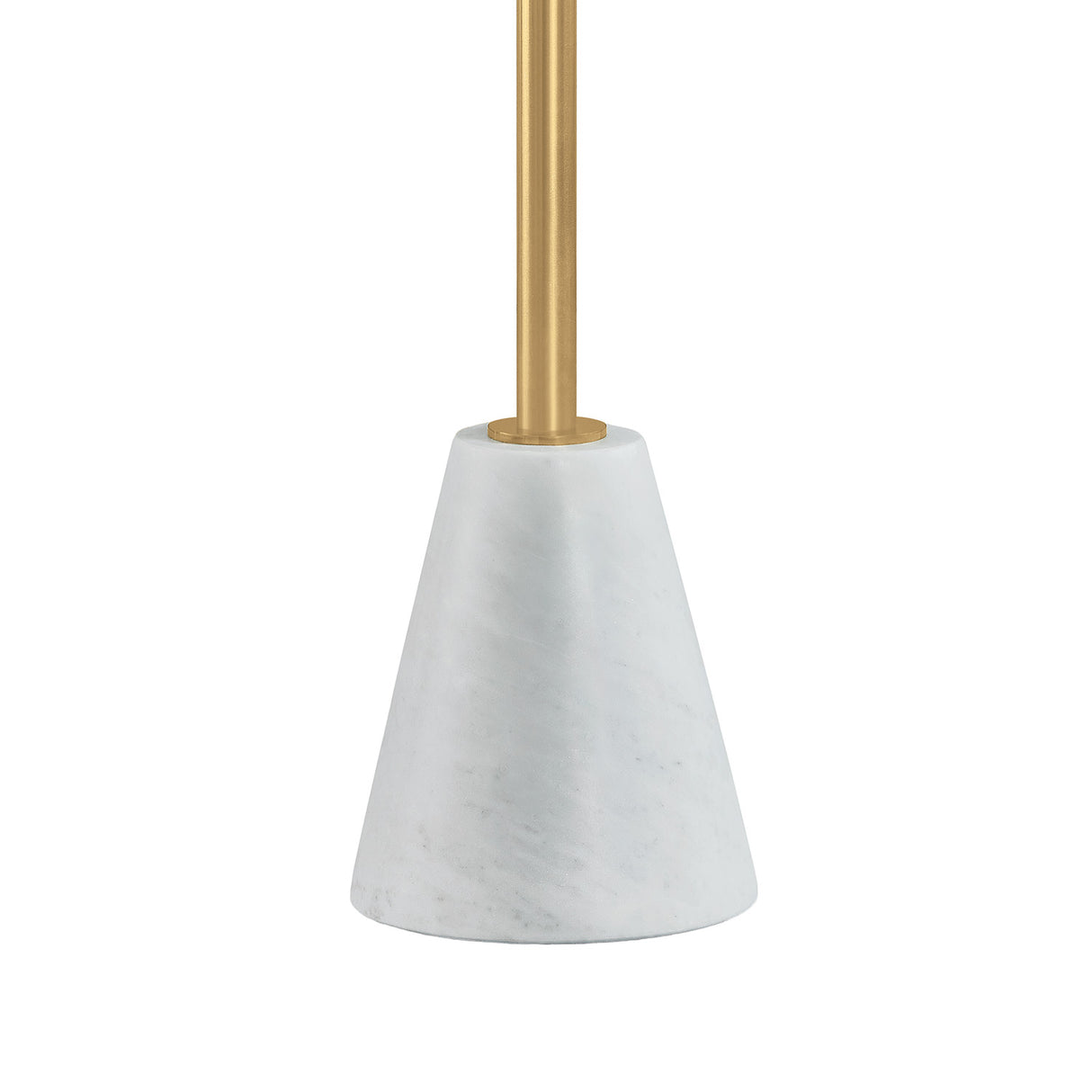 Seraphina Floor Lamp, Aged Brass