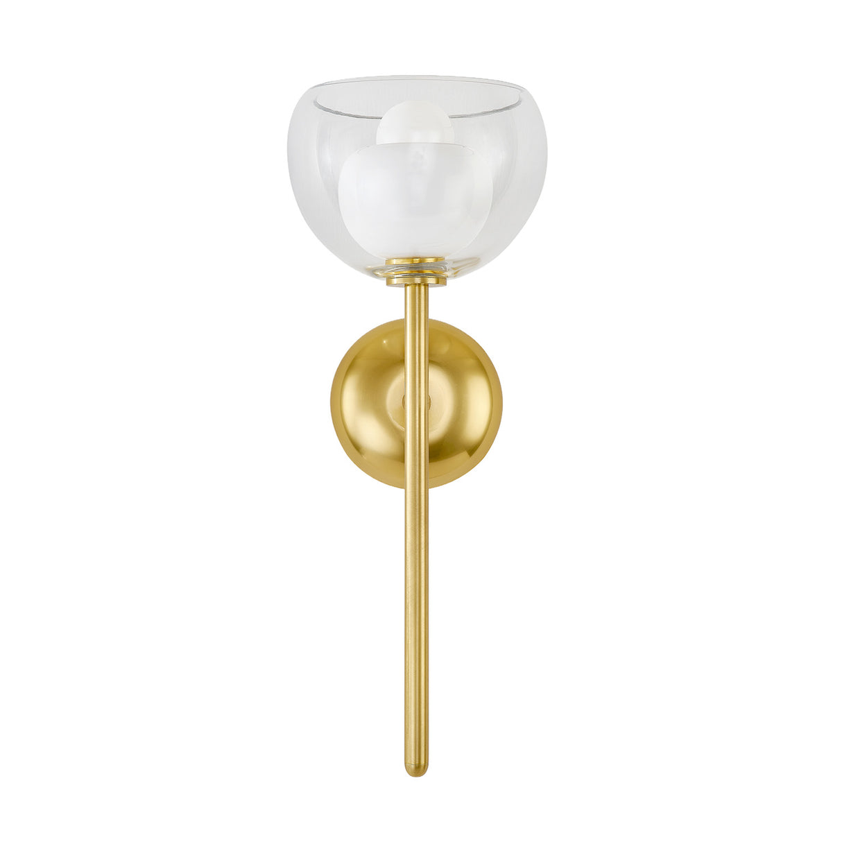 Rhett Wall Sconce 17", Aged Brass